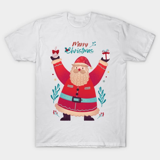 Merry Christmas T-Shirt by A&A